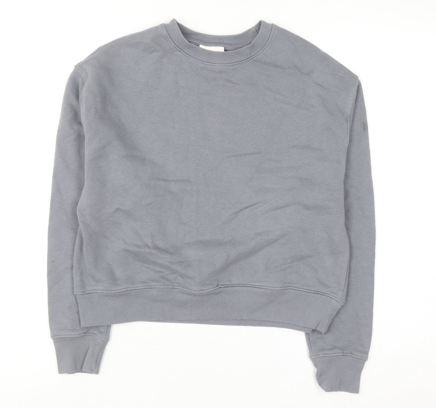Womens UK Size XS Pull & Bear Grey Pullover Sweatshirt