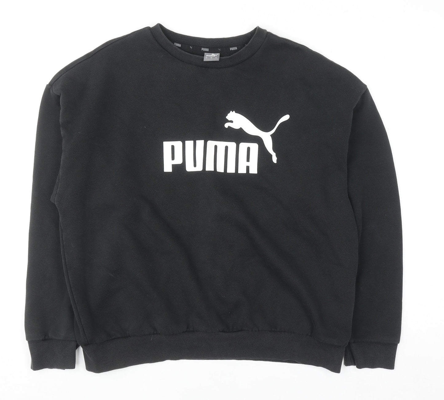 Mens UK Size XL PUMA Black Pullover Sweatshirt