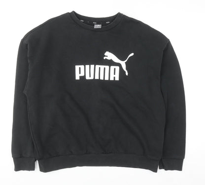 Mens UK Size XL PUMA Black Pullover Sweatshirt