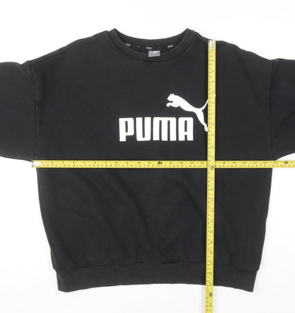 Mens UK Size XL PUMA Black Pullover Sweatshirt