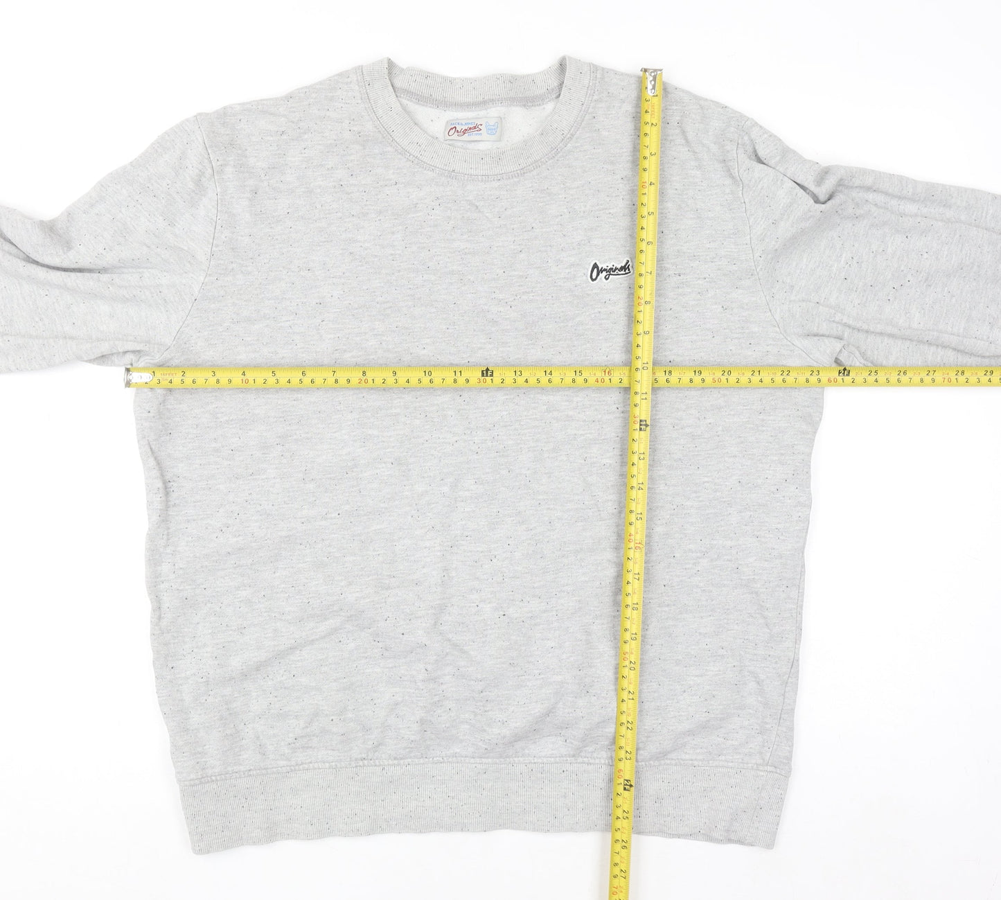 Mens UK Size XL JACK & JONES Grey Pullover Sweatshirt