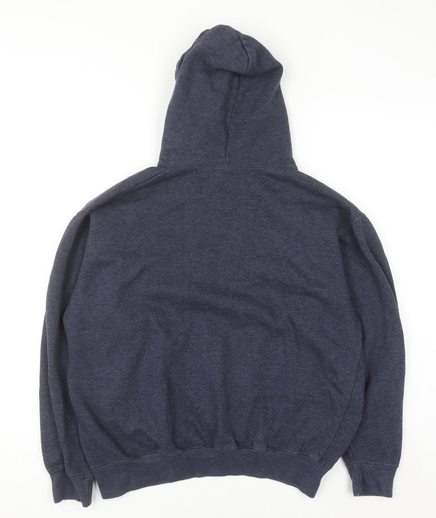 Womens UK Size M NYC Screen Printing Inc Blue Pullover Hoodie
