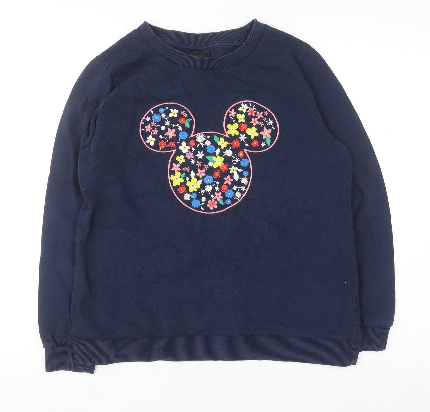 Womens UK Size 14 Disney Blue Pullover Sweatshirt