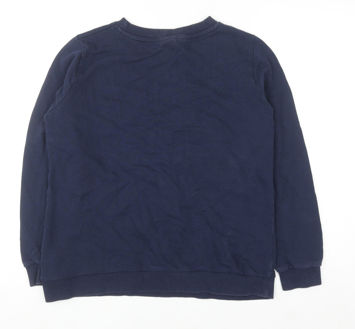 Womens UK Size 14 Disney Blue Pullover Sweatshirt