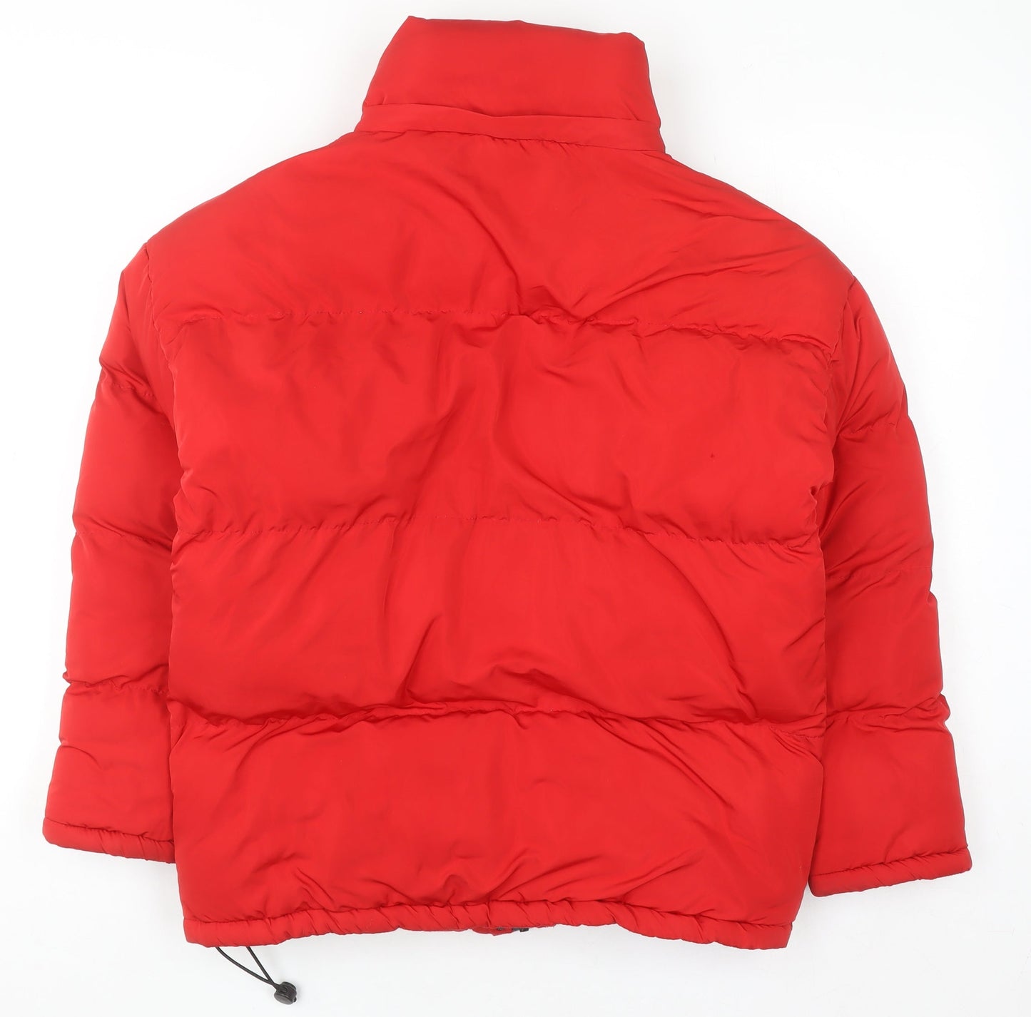 Womens UK Size 8 SikSilk Red Puffer Jacket