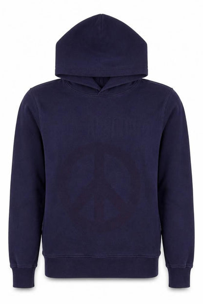 Womens UK Size M Love Moschino Blue Pullover Hoodie