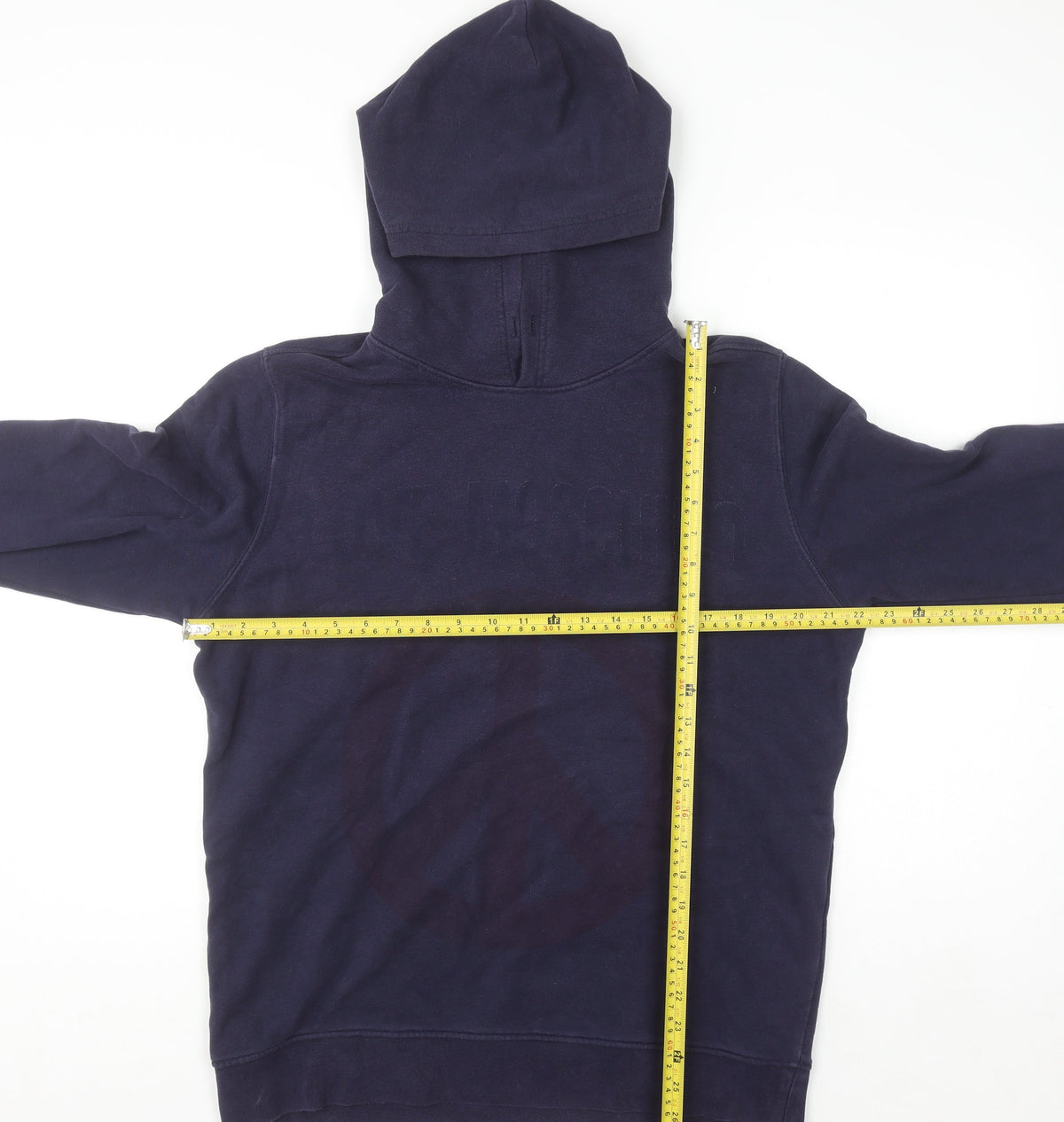 Womens UK Size M Love Moschino Blue Pullover Hoodie