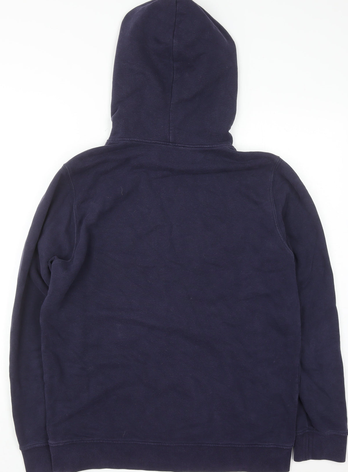 Womens UK Size M Love Moschino Blue Pullover Hoodie