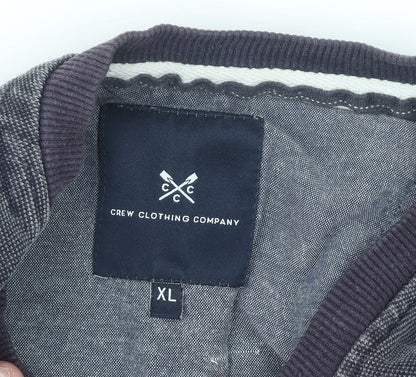 Mens UK Size XL Crew Clothing Company Blue Pullover Sweatshirt
