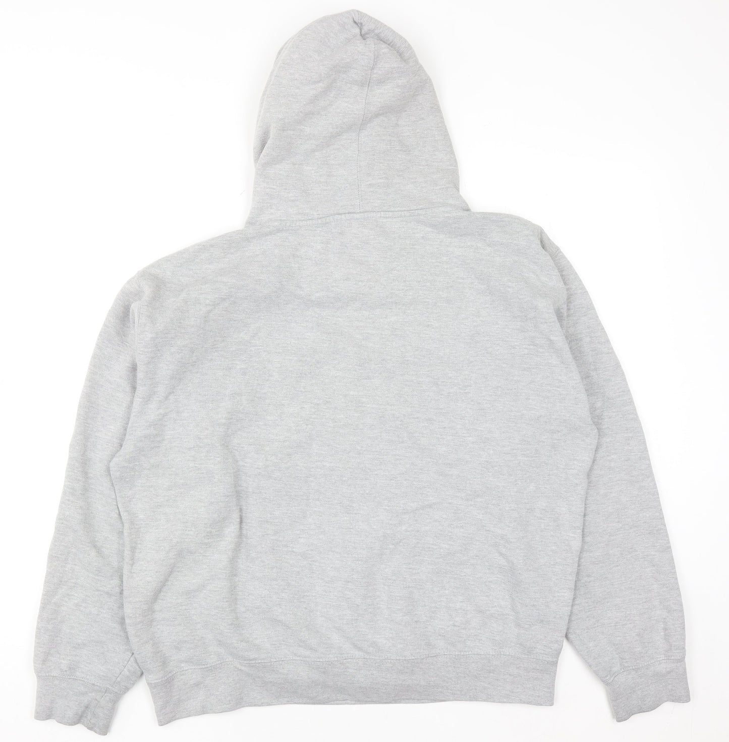 Womens UK Size L Manchester Souvenirs Grey Pullover Hoodie
