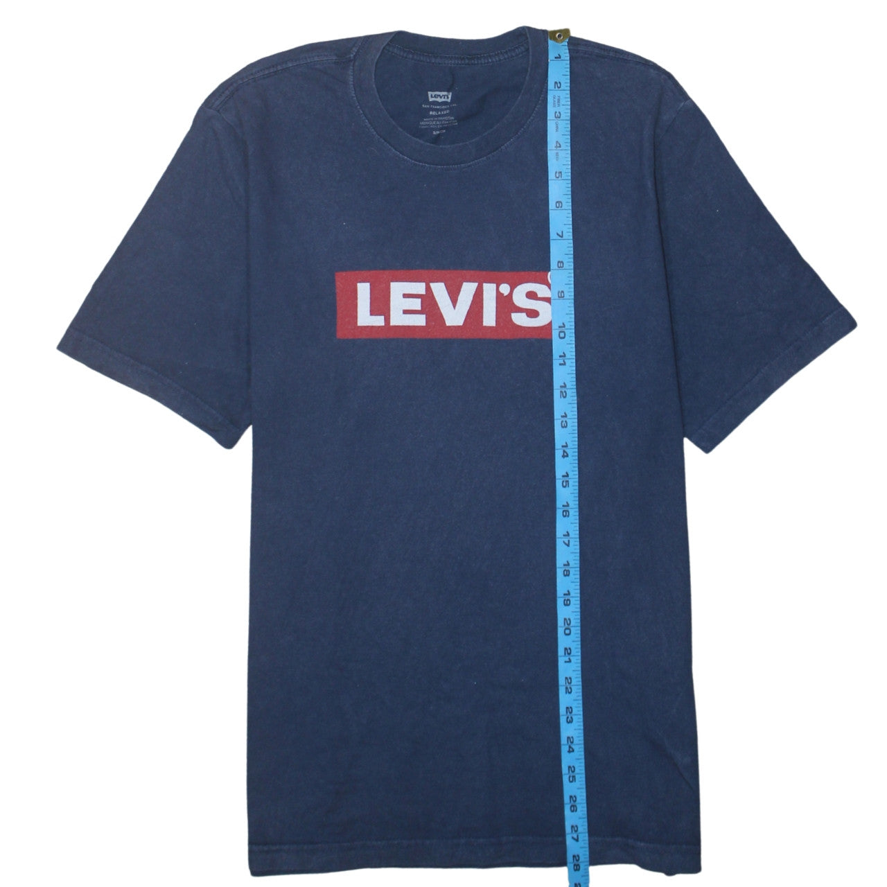 Mens UK Size S Levi's Blue  T-Shirt