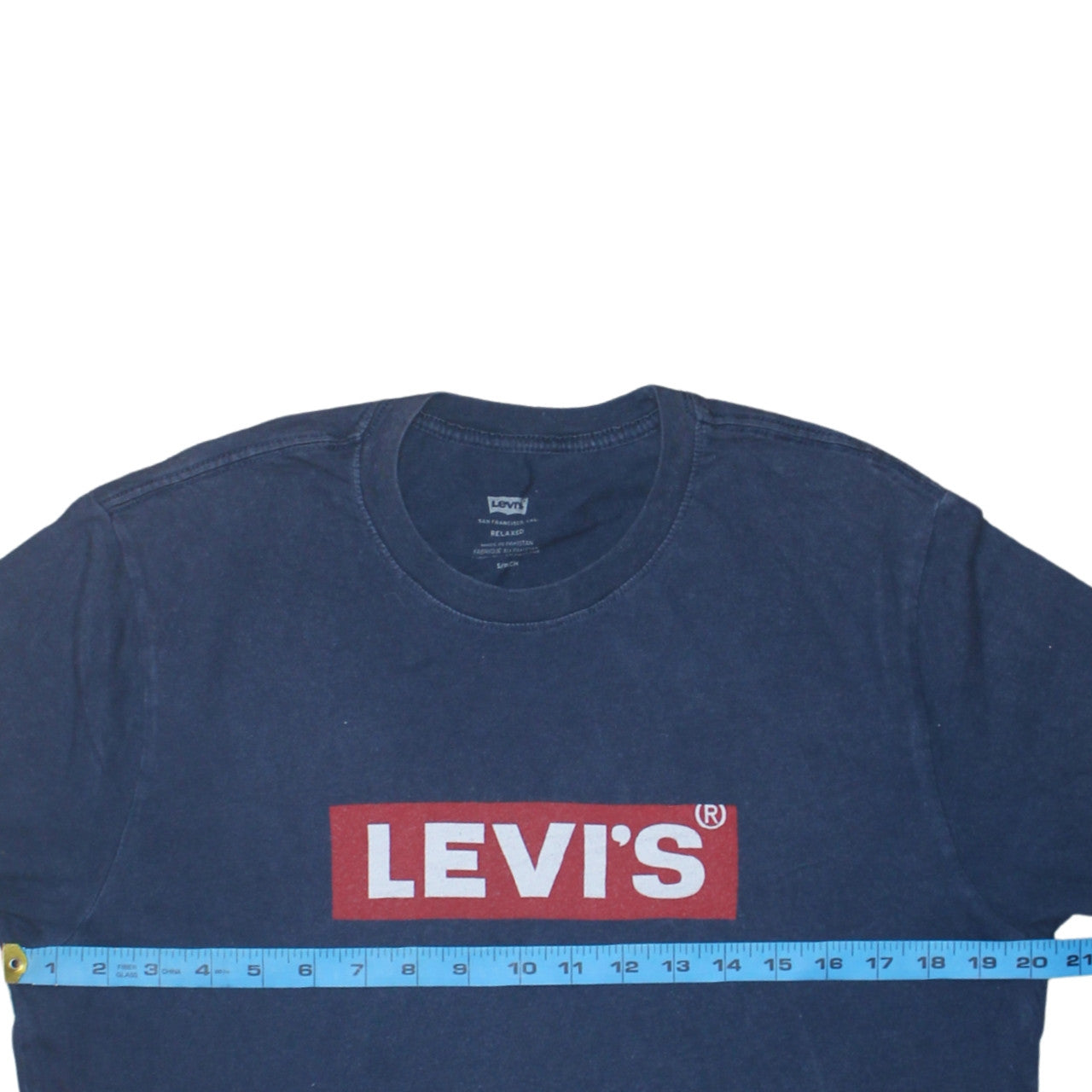 Mens UK Size S Levi's Blue  T-Shirt