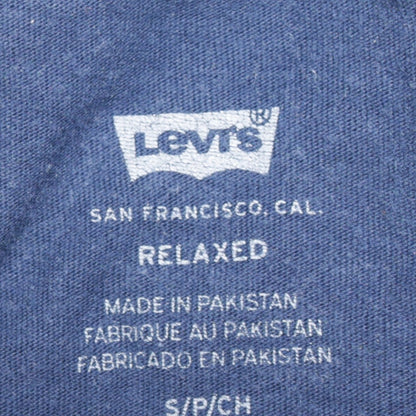 Mens UK Size S Levi's Blue  T-Shirt