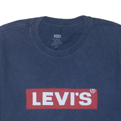 Mens UK Size S Levi's Blue  T-Shirt