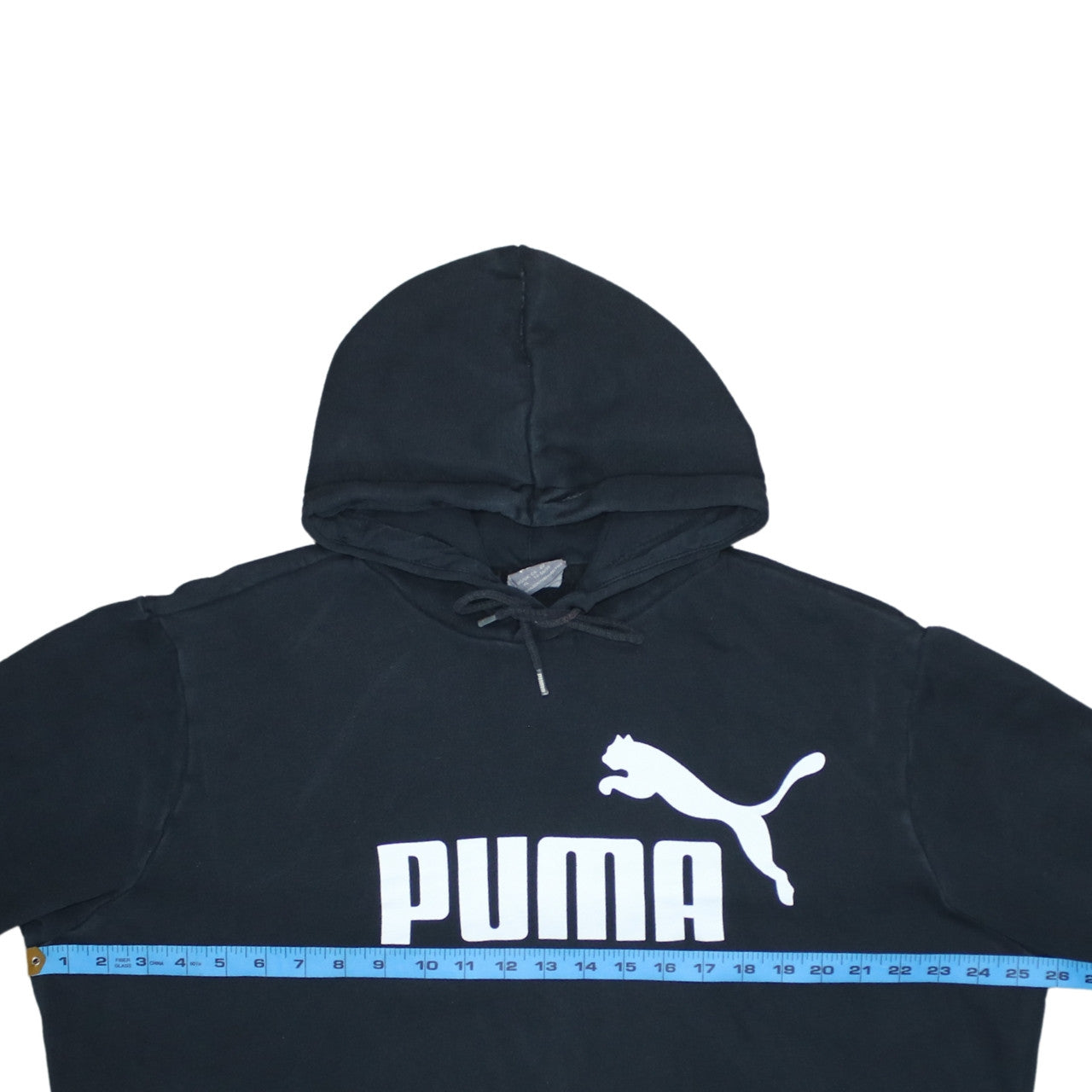 Mens UK Size XL PUMA Black Pullover Hoodie