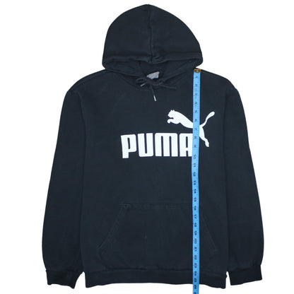 Mens UK Size XL PUMA Black Pullover Hoodie