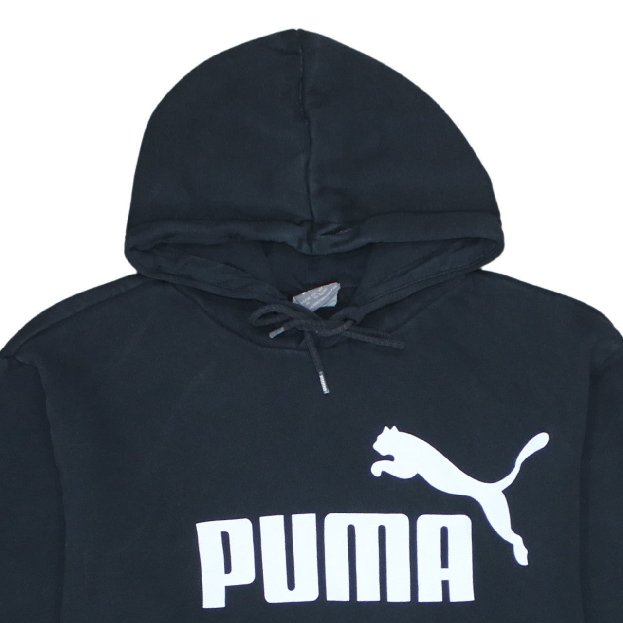 Mens UK Size XL PUMA Black Pullover Hoodie