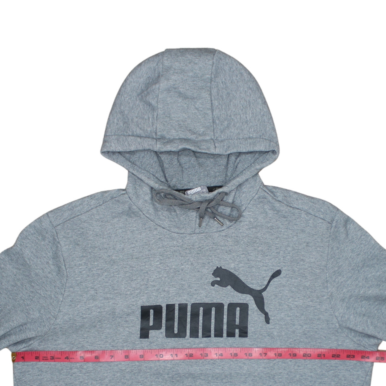 Mens UK Size XL PUMA Grey Pullover Hoodie