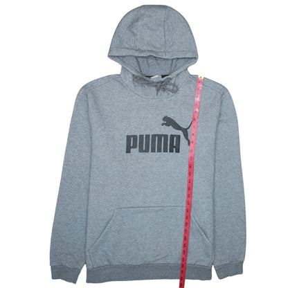 Mens UK Size XL PUMA Grey Pullover Hoodie