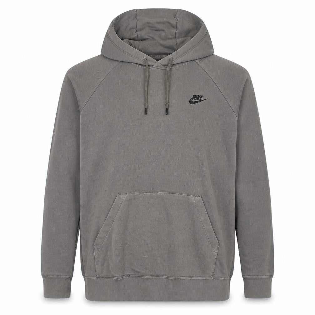 Mens UK Size L Nike Grey Pullover Hoodie