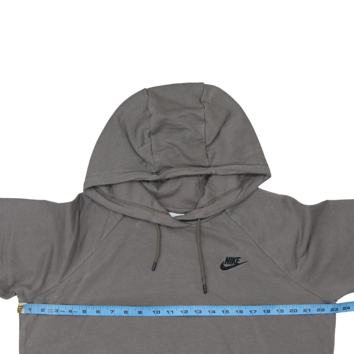 Mens UK Size L Nike Grey Pullover Hoodie