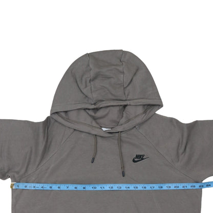 Mens UK Size L Nike Grey Pullover Hoodie