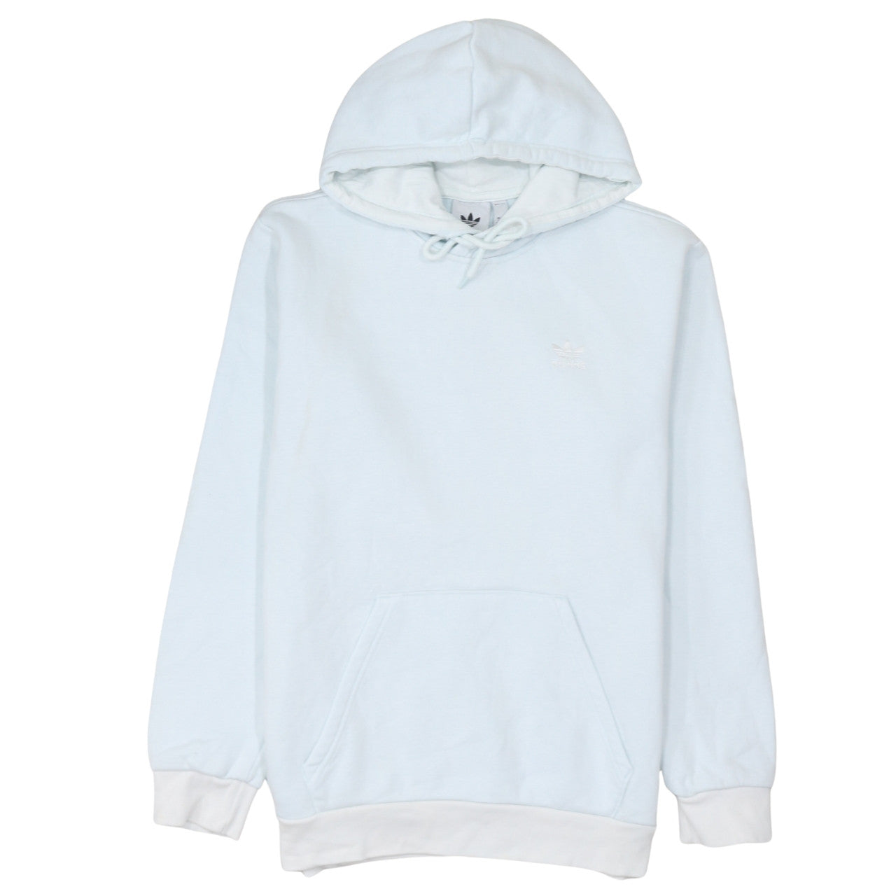 Mens UK Size S adidas Blue Pullover Hoodie