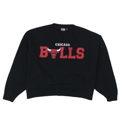 Womens UK Size XL NBA Black Pullover Sweatshirt