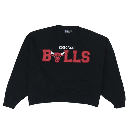 Womens UK Size XL NBA Black Pullover Sweatshirt