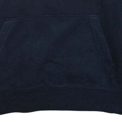 GAP Kids Boys Navy Blue XL Pullover Hoodie Cotton Blend Logo Design