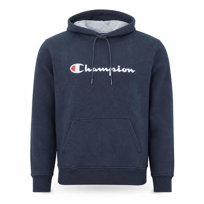 Mens UK Size M Champion Blue Pullover Hoodie