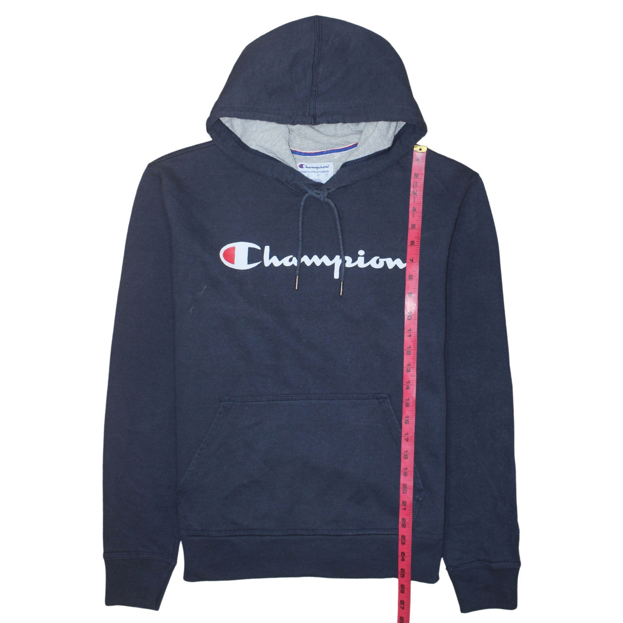 Mens UK Size M Champion Blue Pullover Hoodie