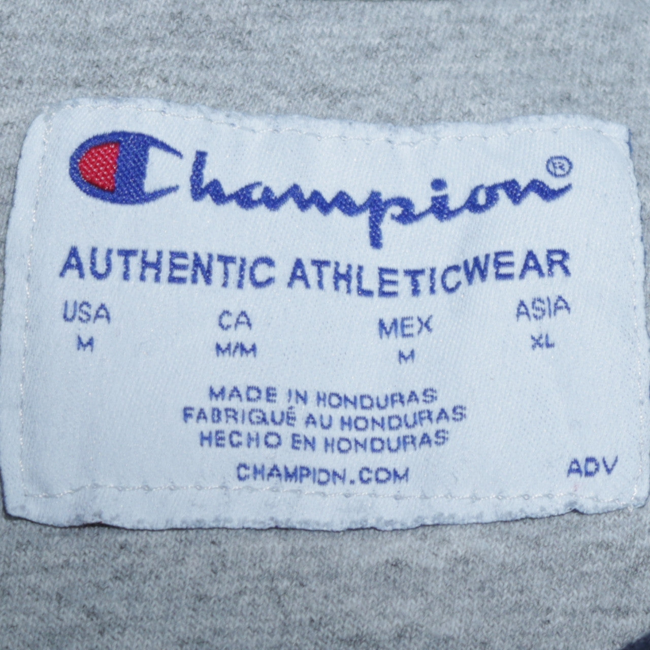 Mens UK Size M Champion Blue Pullover Hoodie