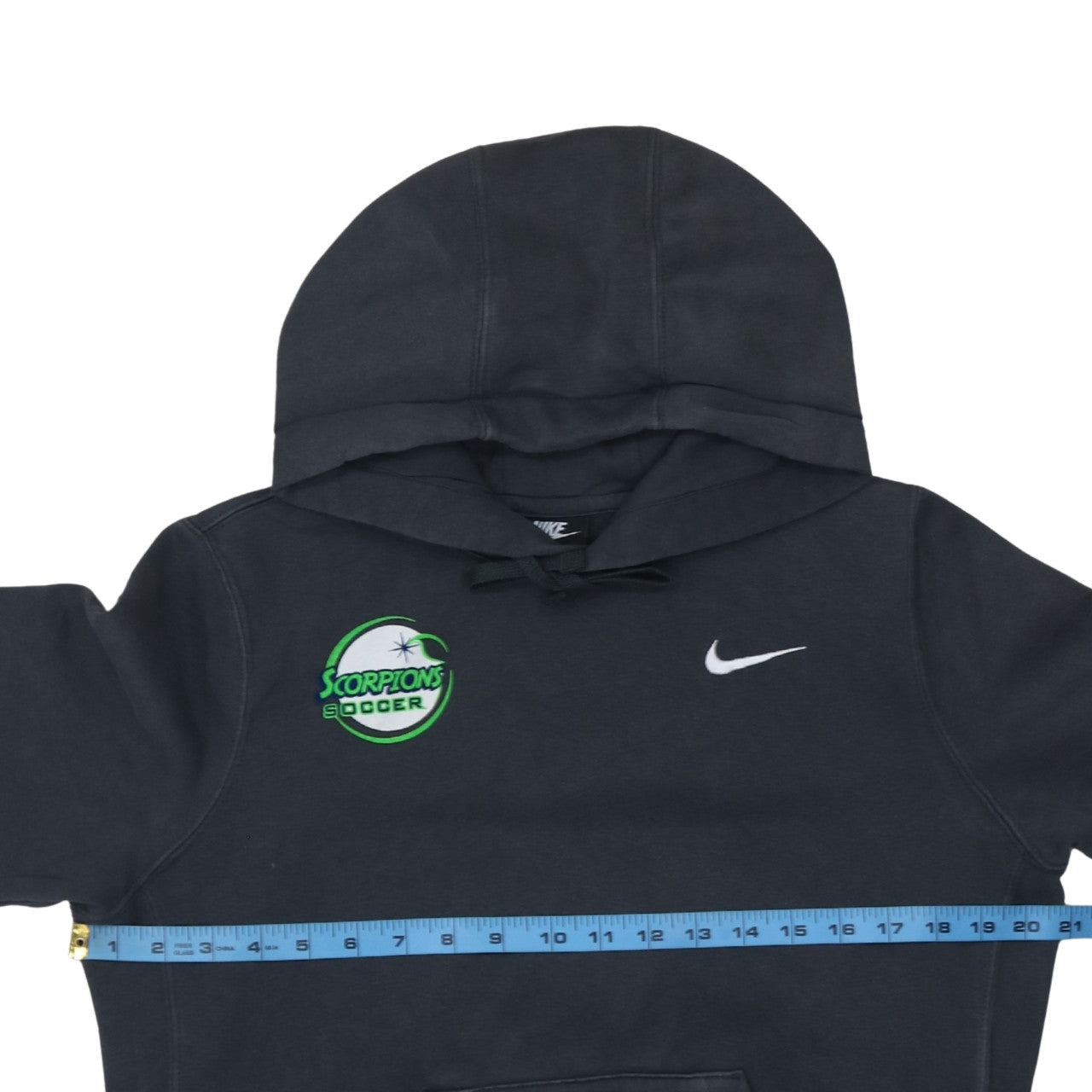 Mens UK Size M Nike Black Pullover Hoodie
