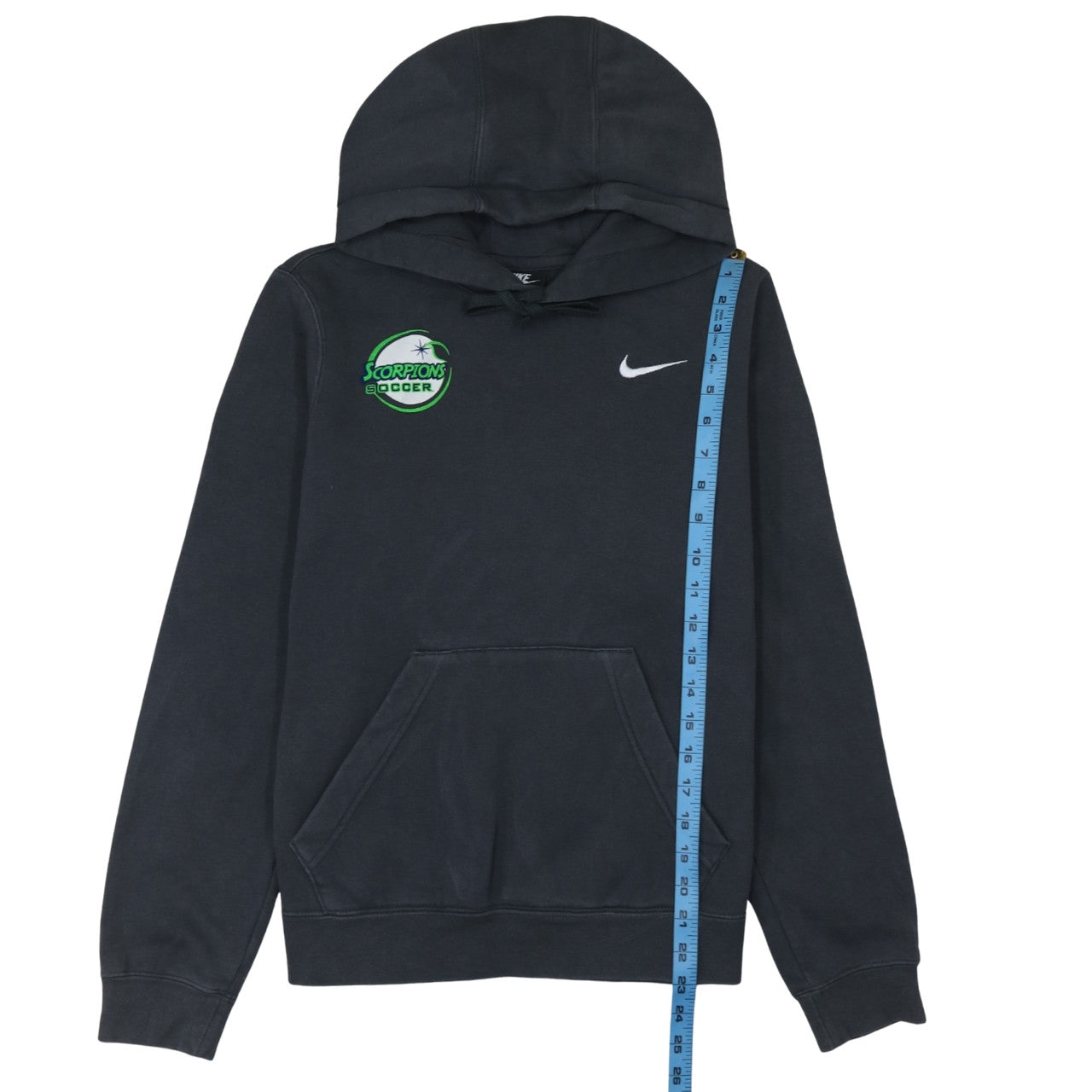 Mens UK Size M Nike Black Pullover Hoodie