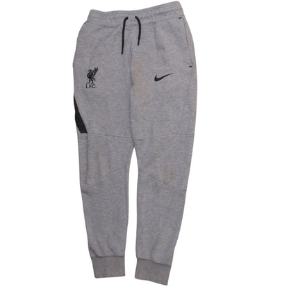 Nike Boys Grey LFC Jogger Sweatpants M 137-147cm Football Tapered Fit