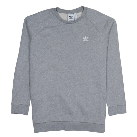 Mens UK Size L adidas Grey Pullover Sweatshirt