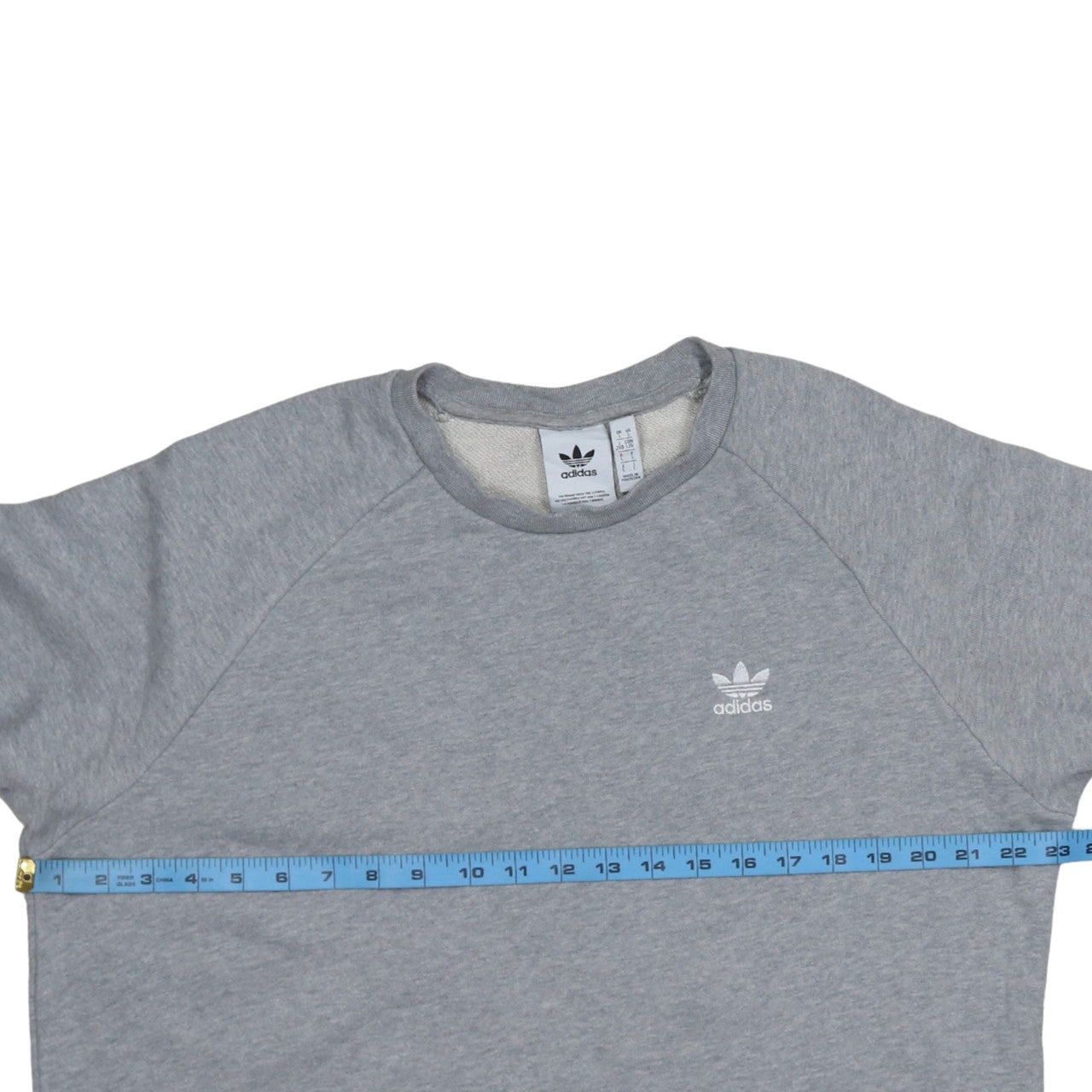 Mens UK Size L adidas Grey Pullover Sweatshirt