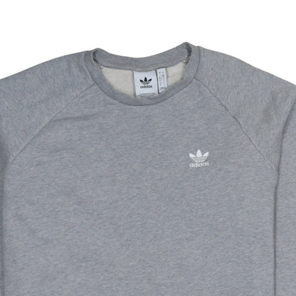 Mens UK Size L adidas Grey Pullover Sweatshirt