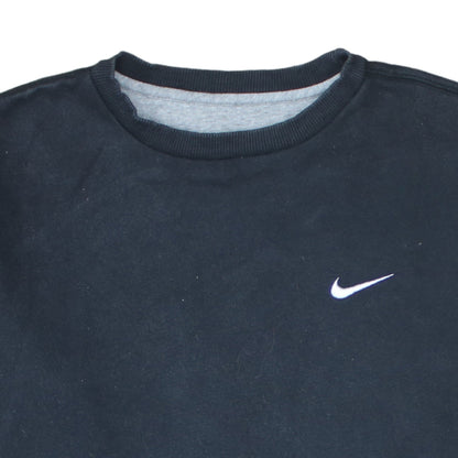 Mens UK Size L Nike Black Pullover Sweatshirt
