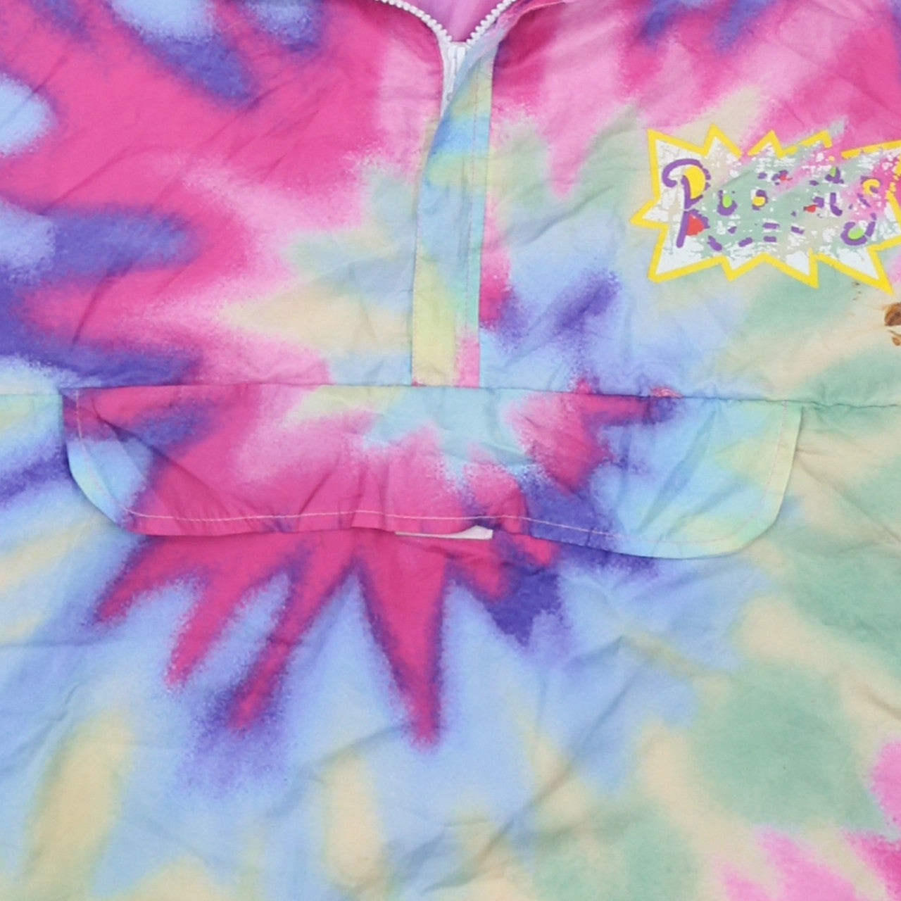 Womens UK Size 3XL Nickelodeon Multicoloured Pullover Hoodie