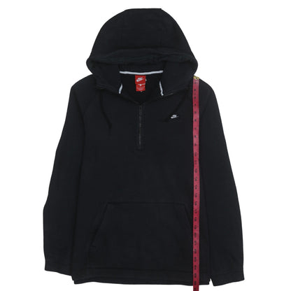 Womens UK Size L Nike Black Pullover Hoodie