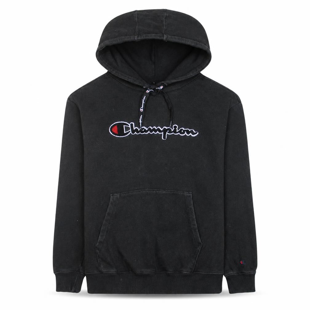 Mens UK Size XS Champion Black Pullover Hoodie