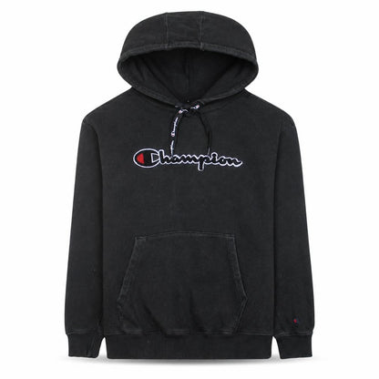 Mens UK Size XS Champion Black Pullover Hoodie