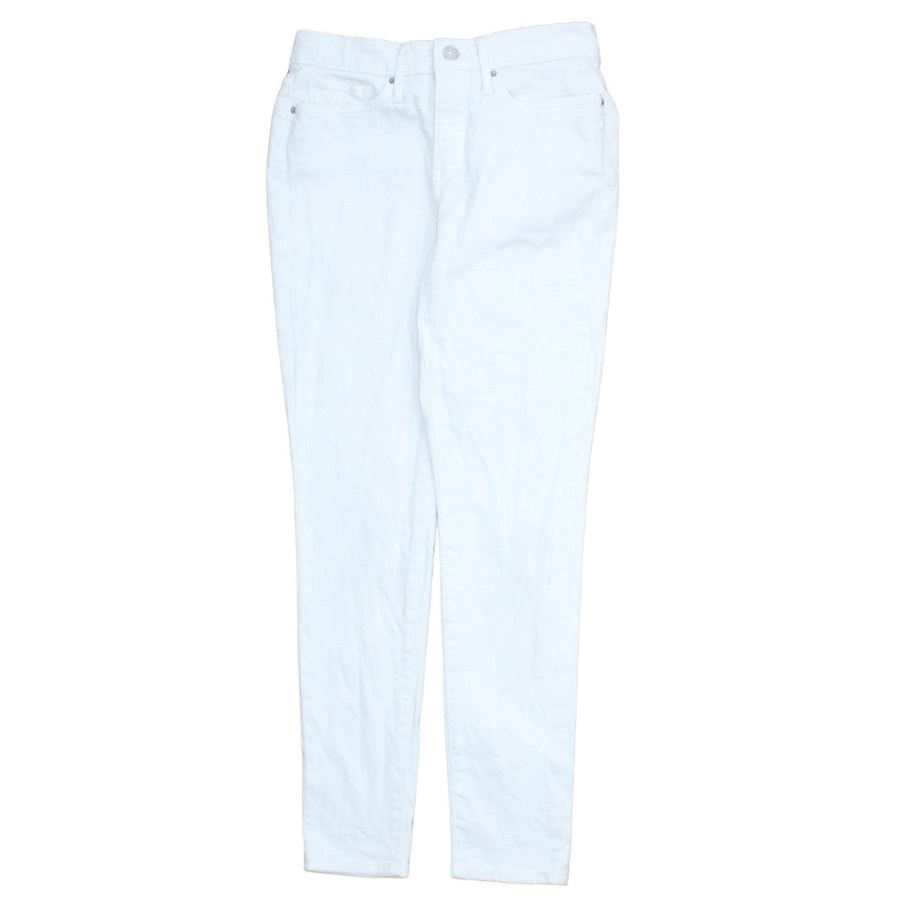 Womens UK Size 27 Levi's Slim Fit Skinny White Jeans