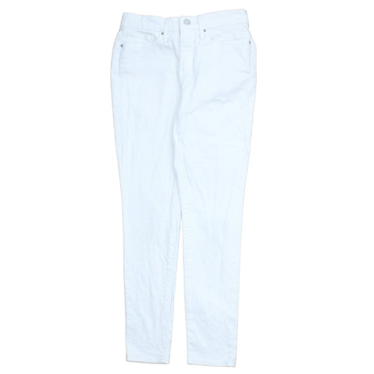 Womens UK Size 27 Levi's Slim Fit Skinny White Jeans