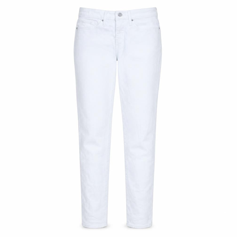 Womens UK Size 27 Levi's Slim Fit Skinny White Jeans