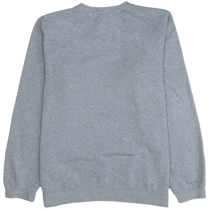 Mens UK Size L Nike Grey Pullover Sweatshirt
