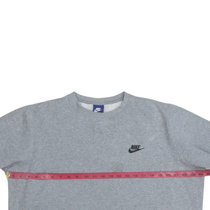 Mens UK Size L Nike Grey Pullover Sweatshirt