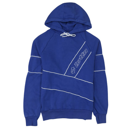 Mens UK Size XS Lotto x Primark Blue Pullover Hoodie